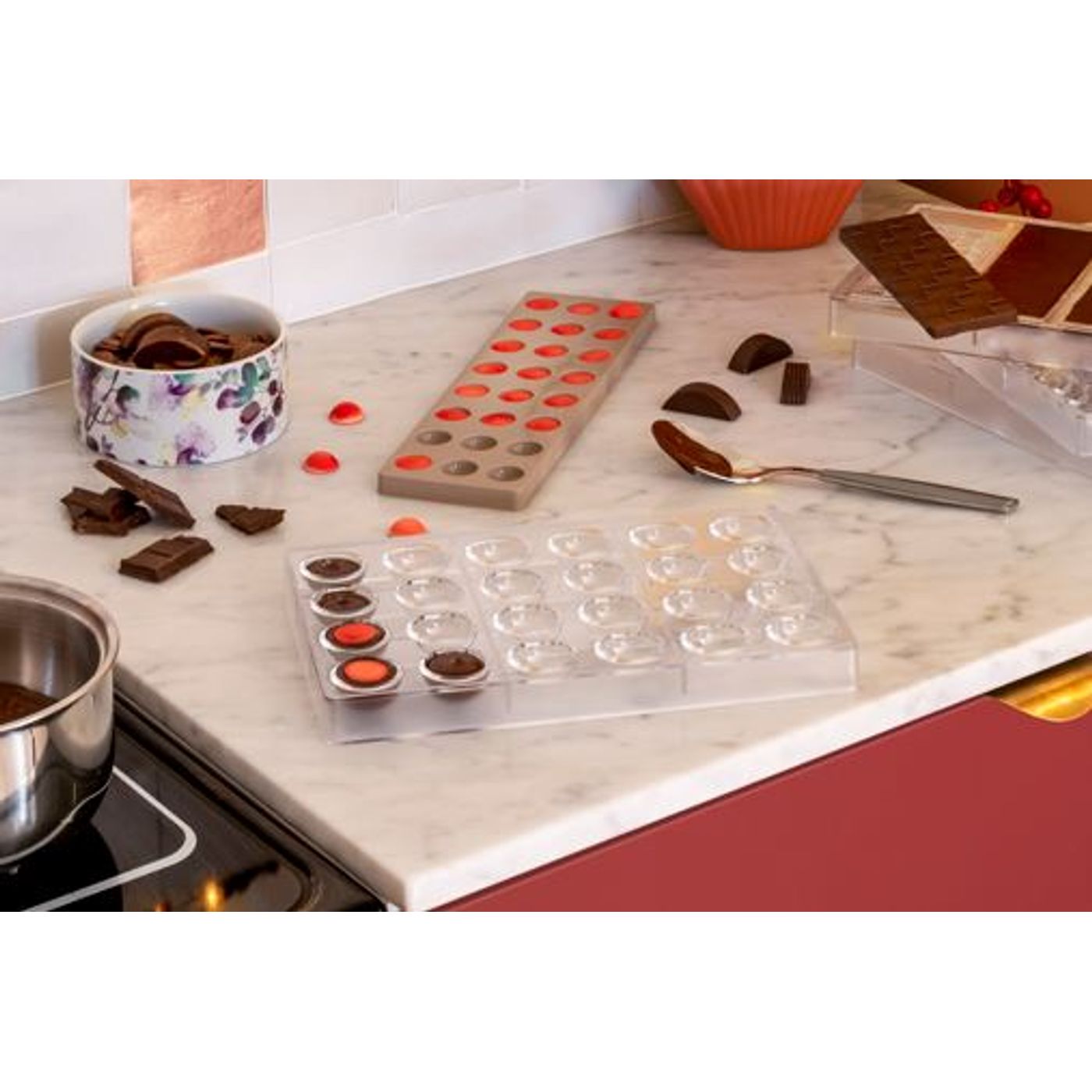 Kit moule à chocolat semi-freddo